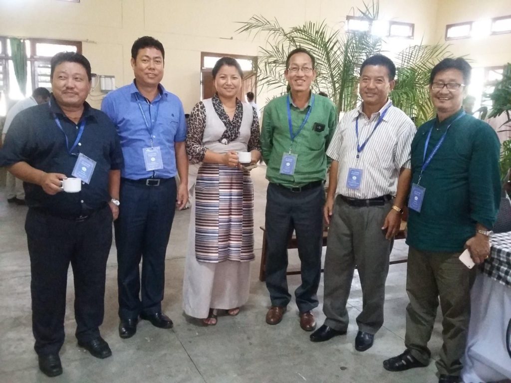 Tibetan Settlement Officers with Mr. Chimmey Rigzen, former Secretary of Home department, CTA, Dharamshala.