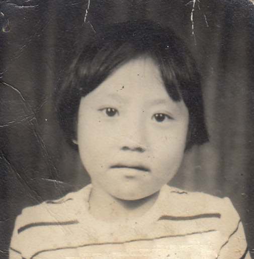 A childhood picture of Mrs. Chime Tseyang. 