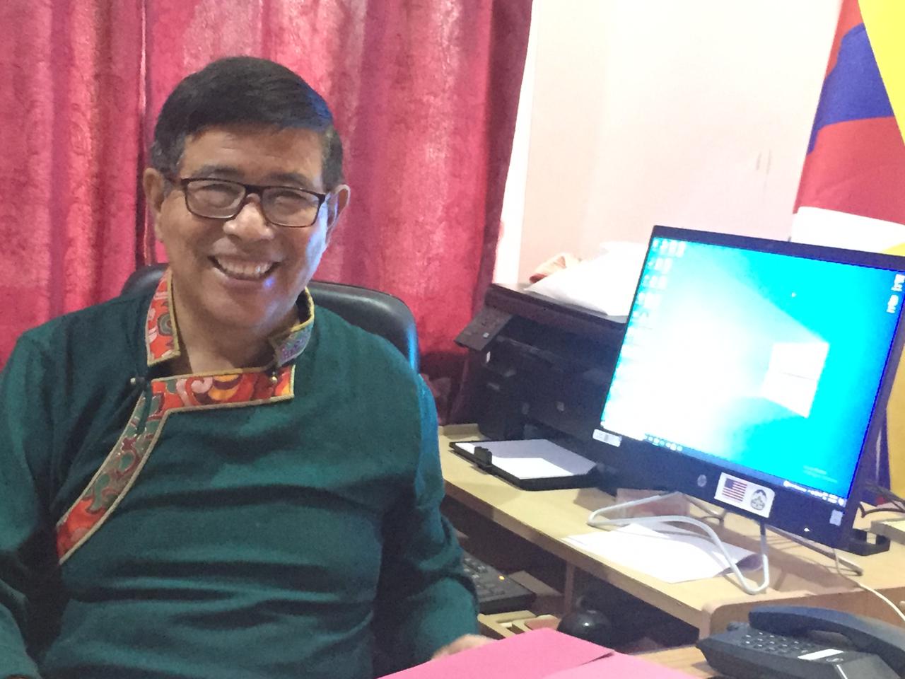 Mr Pemba Labrang, director of Noega School for Tibetan children with Special Needs in Dehradun.