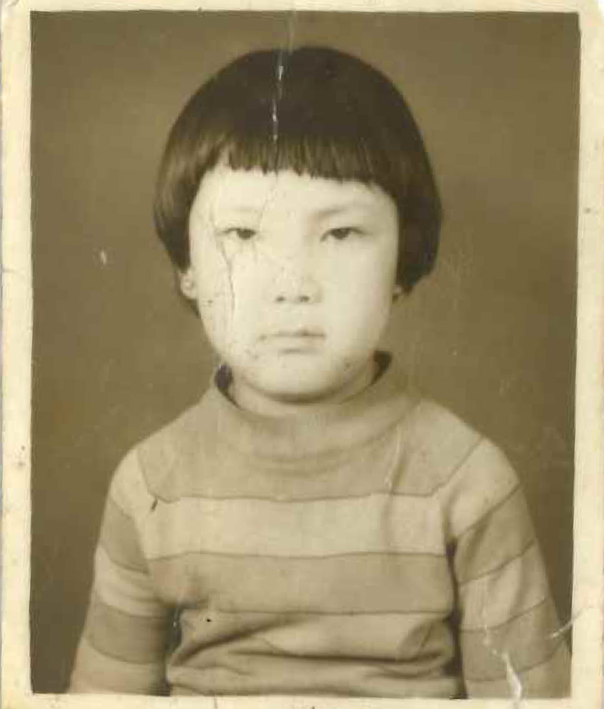 Ms. Tsering Lhamo during her childhood days. 