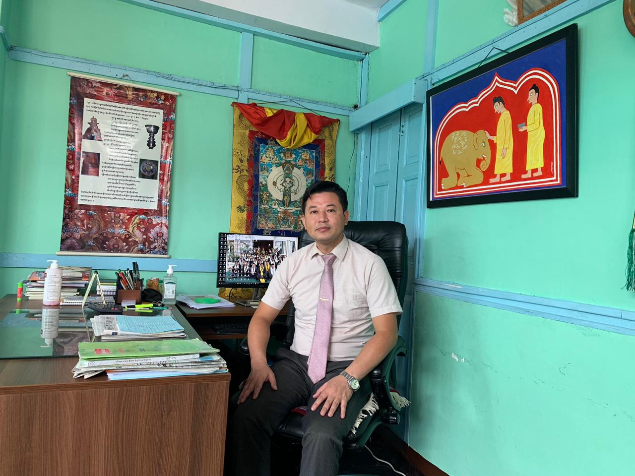 Mr Pema Dhondup, Shillong Tibetan Settlement Officer. 