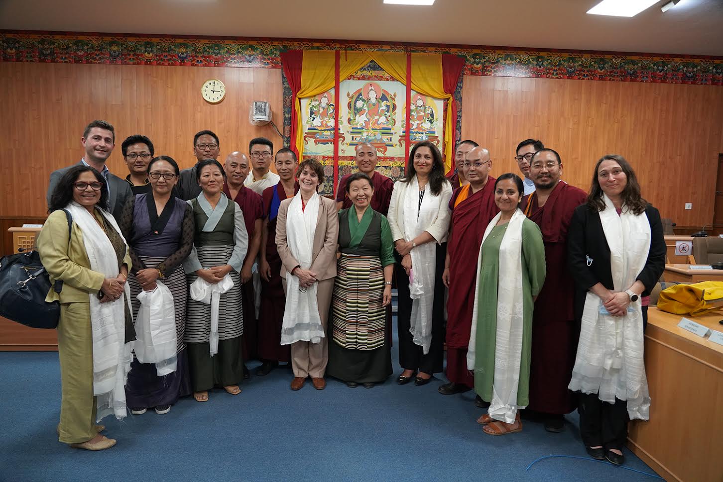 Us Special Coordinator For Tibetan Issue Uzra Zeya Visits Tibetan Parliament In Exile Central