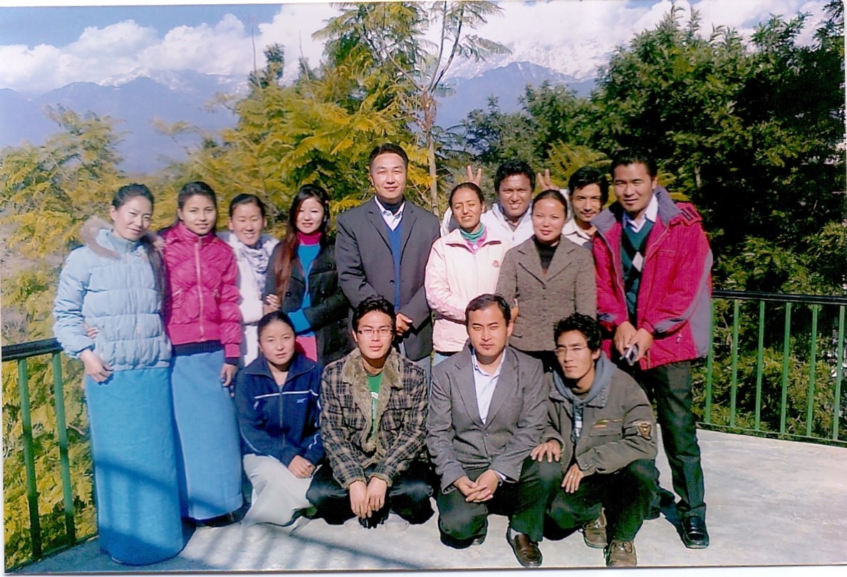 Mr Tenzin Dorjee as a Mathematic Teaching Resource Person with Primary Teacher Trainees at College for Higher Tibetan Studies in Sarah. 