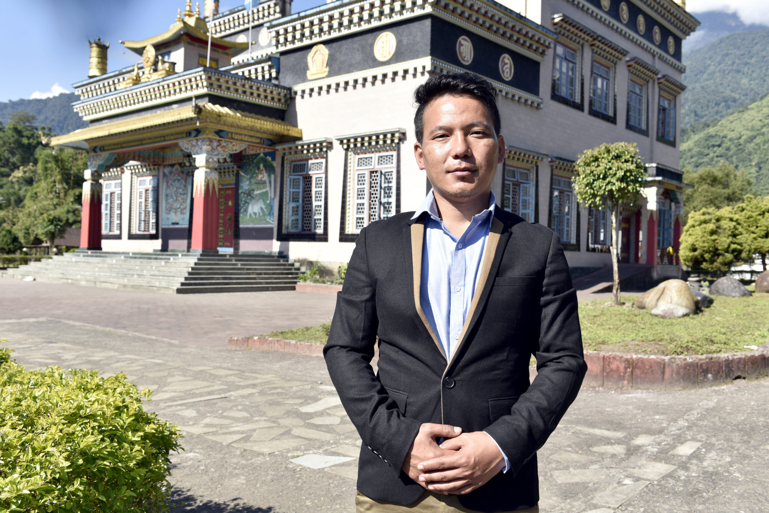 Mr. Tenzin Lhawang, Secretary at Tuting Tibetan Settlement Office. Photo | Tenzin Jigme Taydeh | Tibet.Net