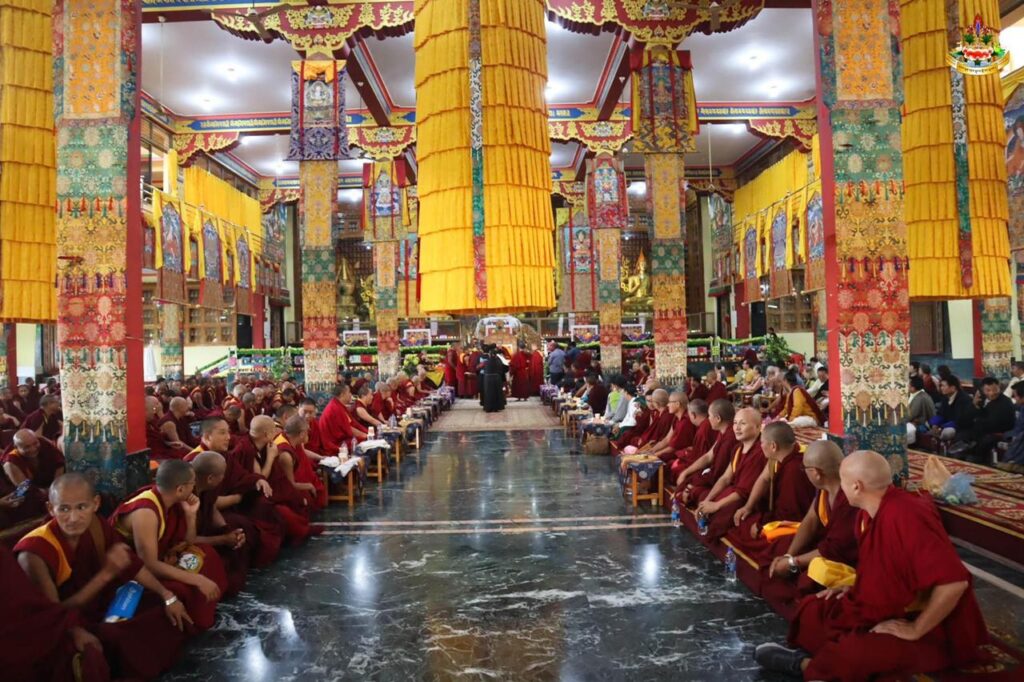Tibetan Parliamentarian Attends the Dharma Entrance Ceremony of ...