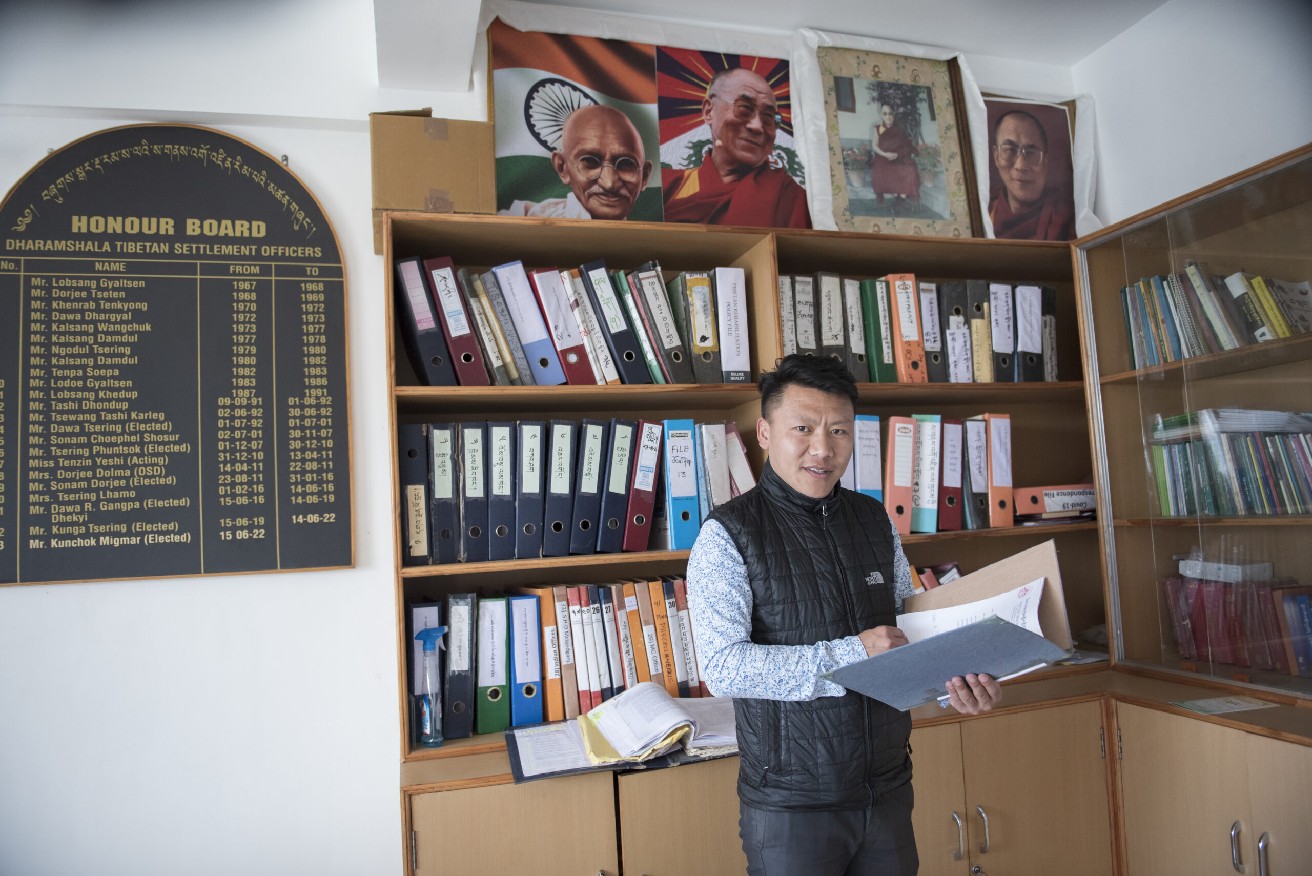 Mr Kunchok Migmar, Dharamshala based Tibetan Settlement Officer. Photo | Tenzin Jigme Taydeh | CTA