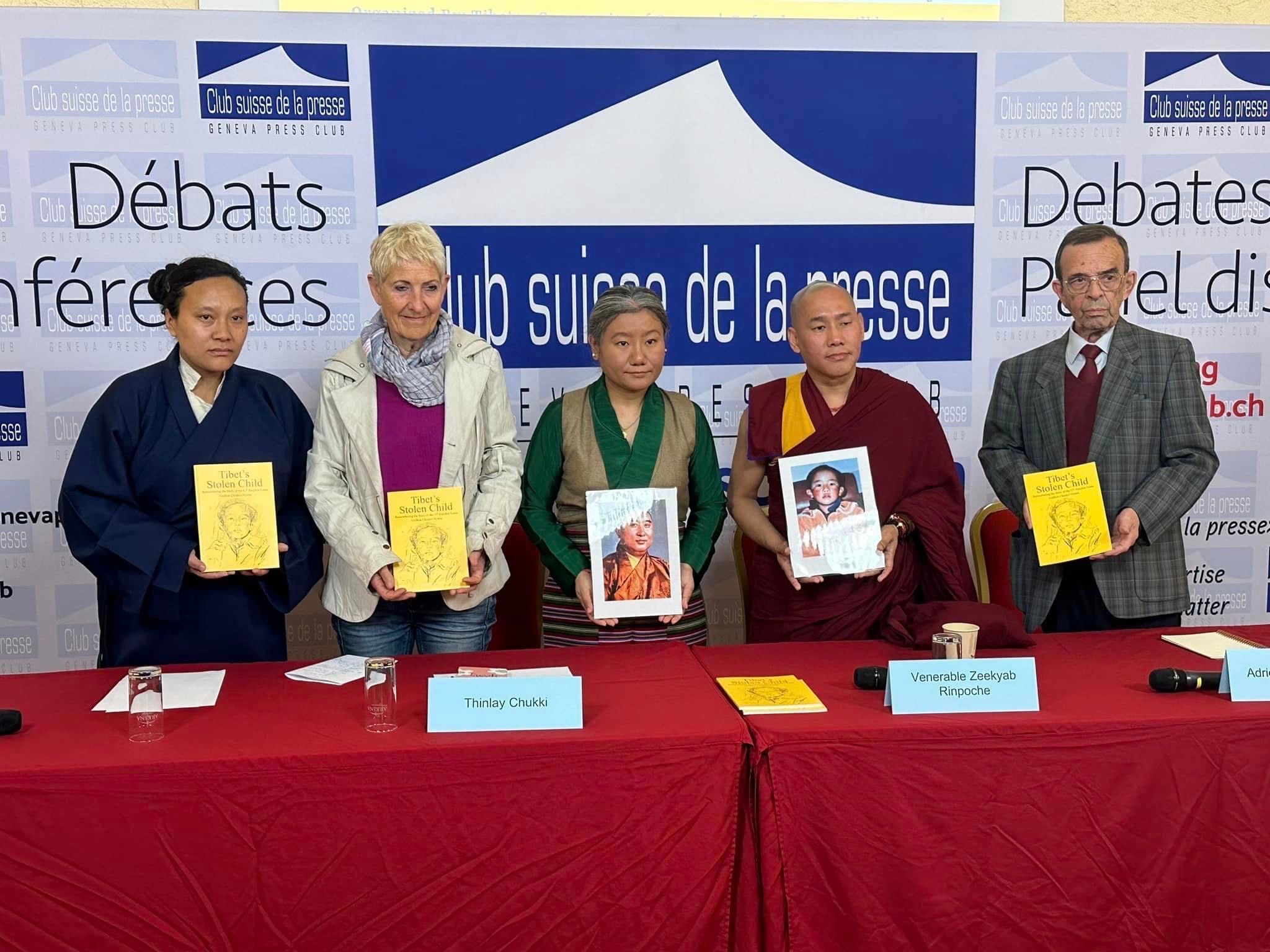 Tibetische Gruppen in der Schweiz erneuern ihre Forderungen nach der Freilassung des 11. Panchen Lama in Tibet