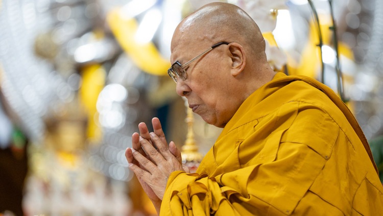 2023 06 04 Dharamsala N13 SR51861 "La bodhitchitta est la principale cause d'un bouddha", a souligné Sa Sainteté le Dalaï Lama
