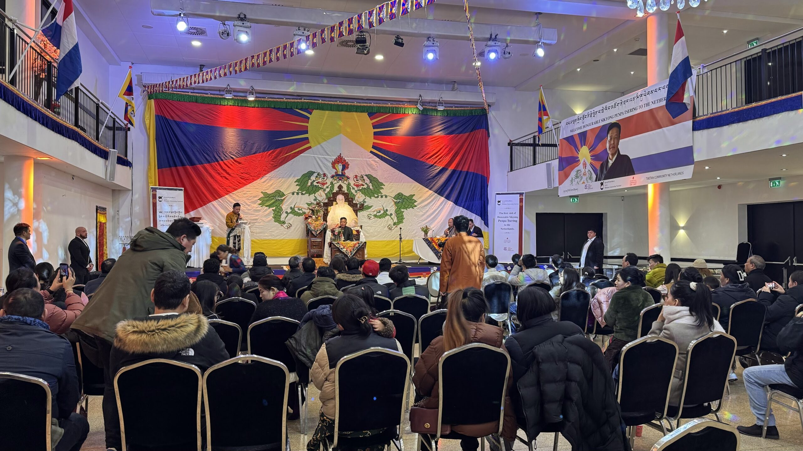 Sikyong Penpa Tsering Addresses Members of Tibetan Community in ...