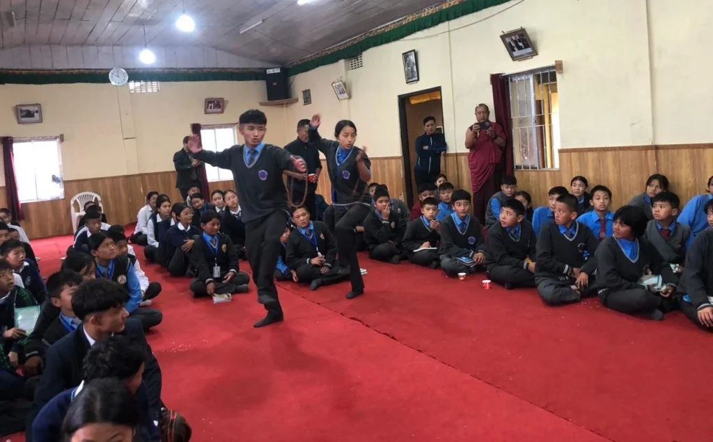 Northeast Tibetan Schools Hold Dialectic Meet in Sonada Settlement