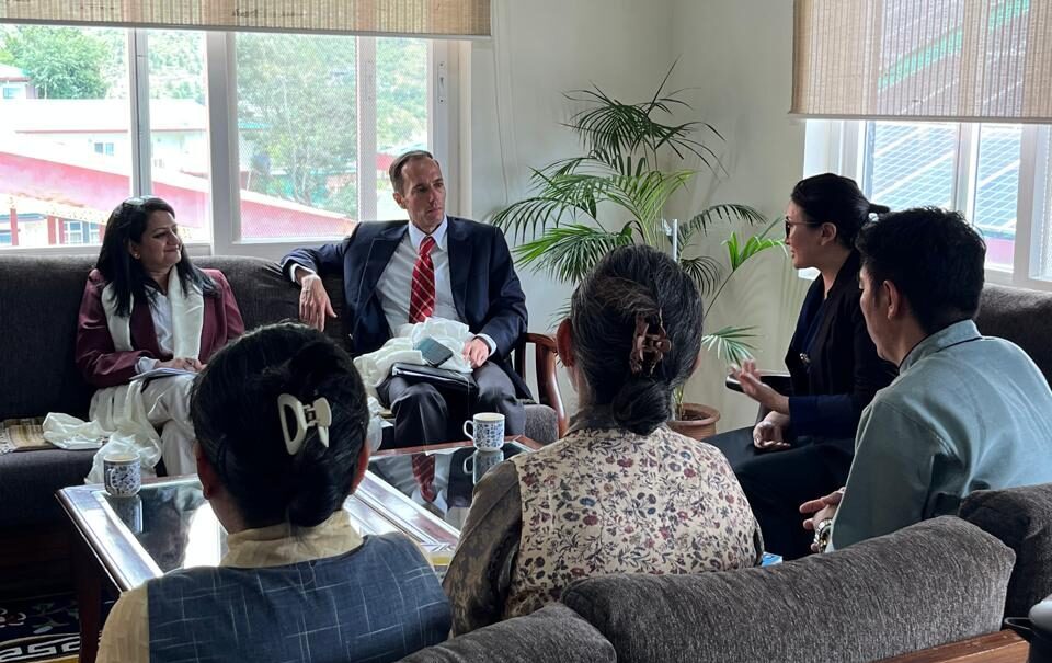 Health Kalon Pema Tso Hosts U.S. Embassy Delegation; Holds Discussions on Health Priorities and TESC Programme Progress