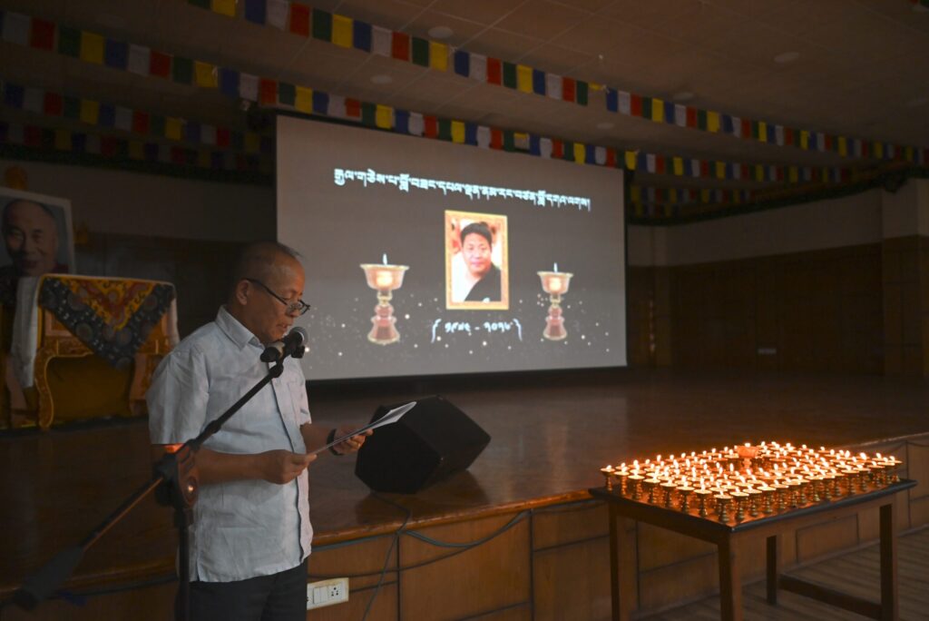 CTA Holds Prayer Service for Lobga Rangzen’s Martyrdom
